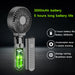 Portable double head air cooler fan rotates 180° - HANBUN