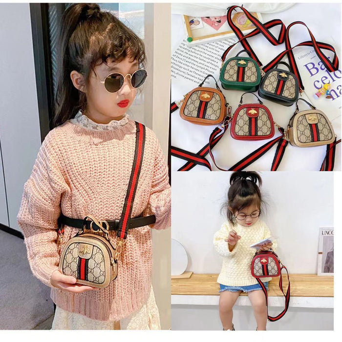 Kids Girl Shoulder Bag Mini Tote Bag - HANBUN