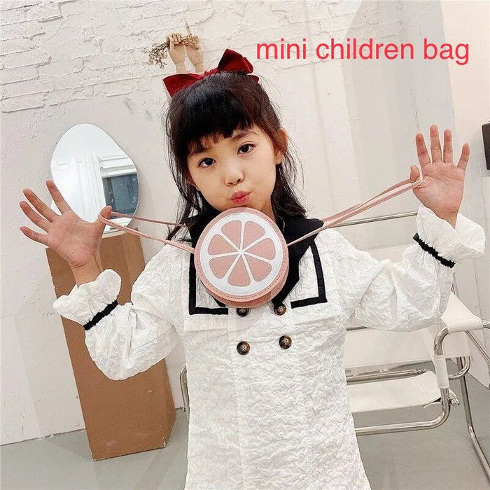 Cute Fruit Children's Messenger Bag - HANBUN