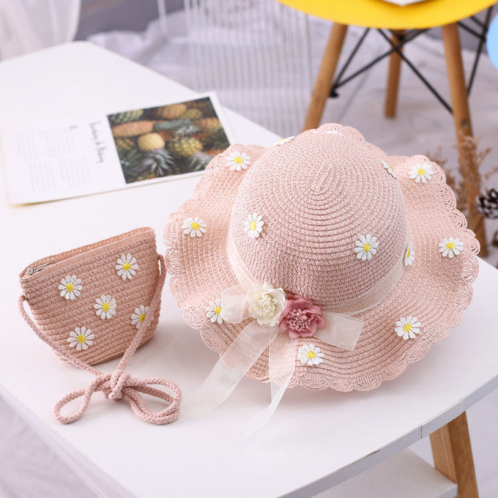 Children's Small Messenger Bag Hat Set - HANBUN