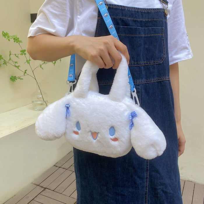 Cartoon Handbag Doll Shoulder Messenger Bag - HANBUN