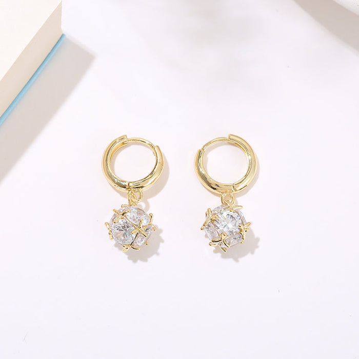small heart-shaped earrings