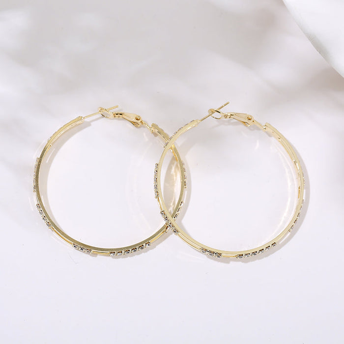 Vintage circle earrings