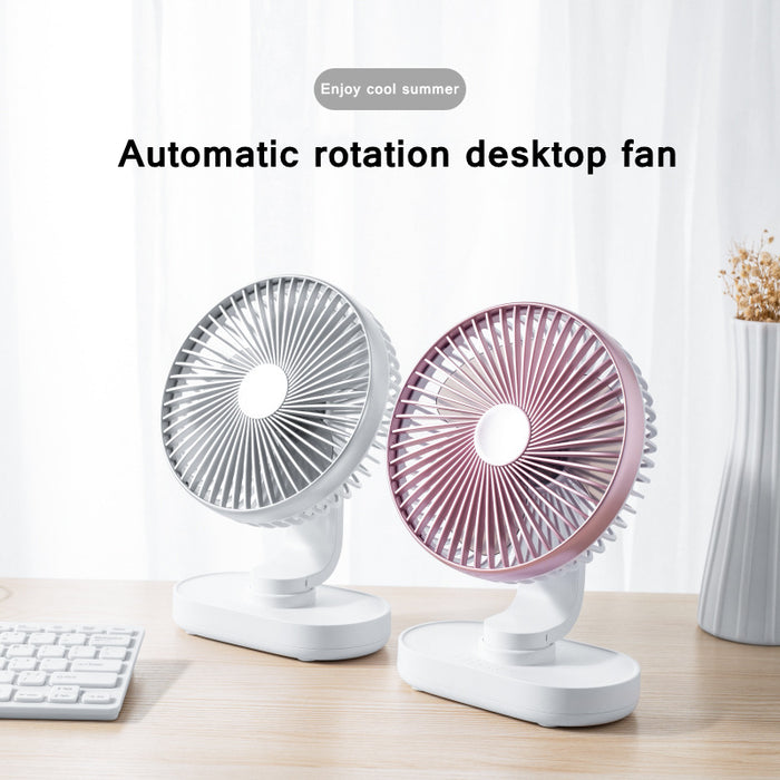 Auto Rotation Desktop Fan Air Cooling Conditioner - HANBUN