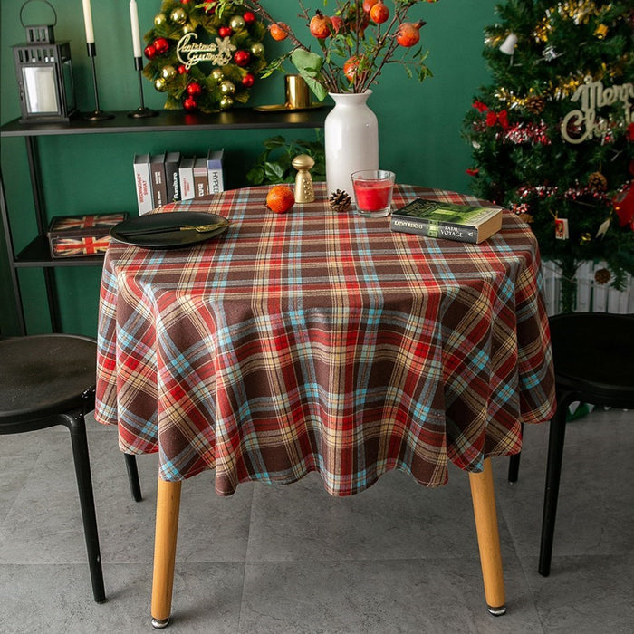 Christmas Party Cotton Tablecloth - HANBUN