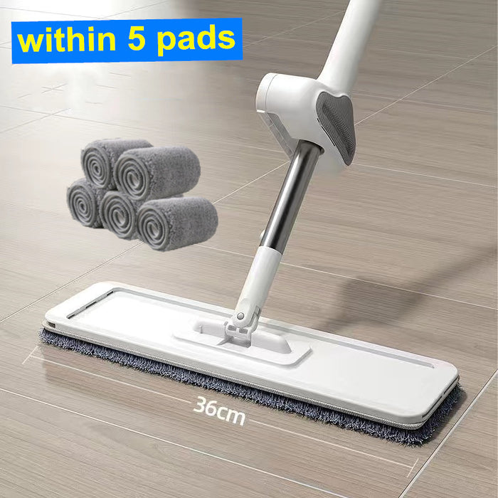 Household Flat Panel Self-cleaning Floor Mop - HANBUN