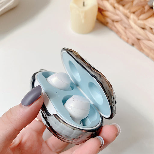 Bluetooth Headset Transparent Fluorescent Color Case - HANBUN