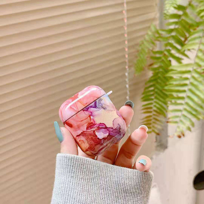 Airpods Pro 2's Marble Hard Shockproof Case - HANBUN