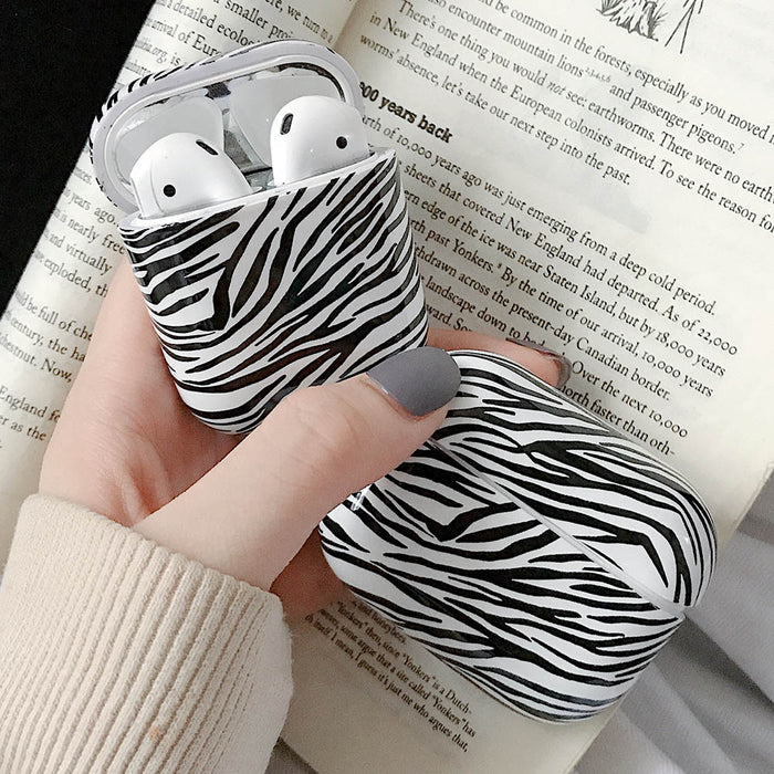 Zebra and Leopard Print Charging Case Cover - HANBUN