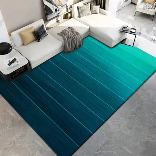 Geometric Print Carpet - HANBUN