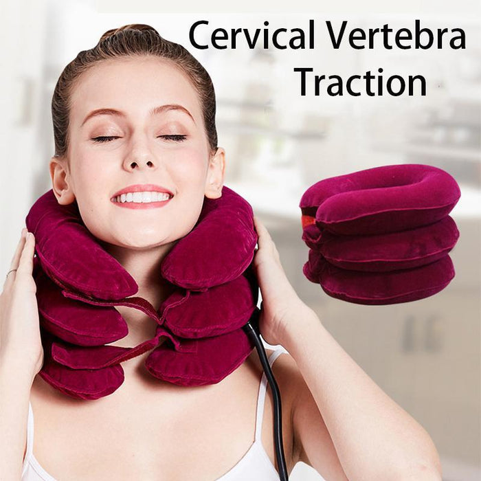 Inflatable Cervical Neck Traction Pillow - HANBUN