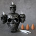 Halloween LED Smoke Horror Skull Head Lamp - HANBUN