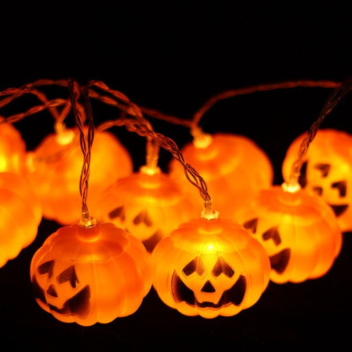 Halloween Pumpkin String Wreath Ornament - HANBUN