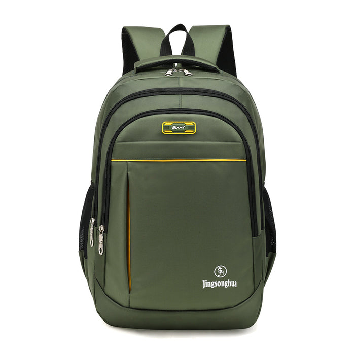 Backpack Male Backpack Travel Bag Student Bag Computer Bag - HANBUN
