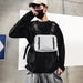 Chest Bag Hip-hop Waist Bag Crossbody Backpack - HANBUN