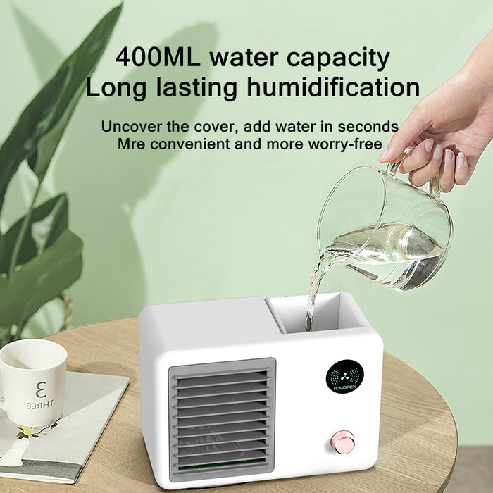 Electric Water Spray Mist Cooling Fan - HANBUN
