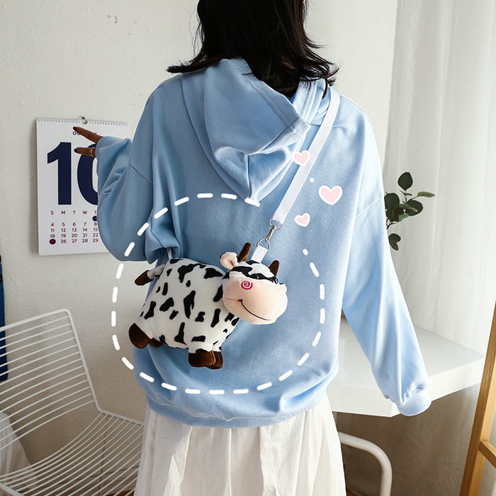 Cute Cow Little Plush Bag - HANBUN
