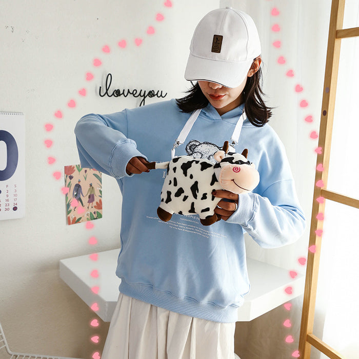 Cute Cow Little Plush Bag - HANBUN