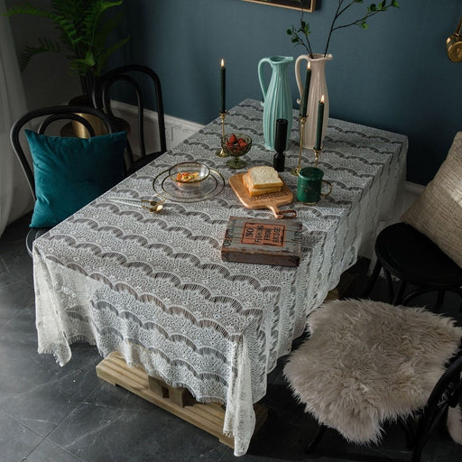 Rectangular Lace Tablecloth - HANBUN