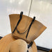 Single Shoulder Bag Ladies Handbag Summer Straw Bag Crossbody - HANBUN