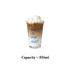 Blue Letter Glass Cup Milk Cup - HANBUN