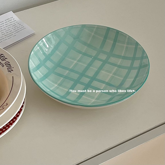 Ceramic Plate for Soup Plates Ceramic - HANBUN