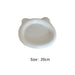 Ceramic Plate for Food Milk Dessert Plate - HANBUN