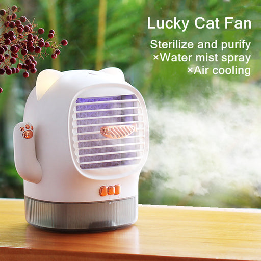 UV Lamp Purifying Humidifier Air Conditioner Fan - HANBUN