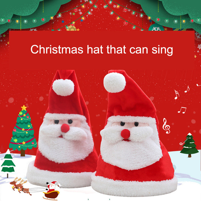 Singing electric Christmas hat