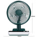 Smart Rechargeable 4 Gear Adjustable Silent Air Cooler Fan - HANBUN