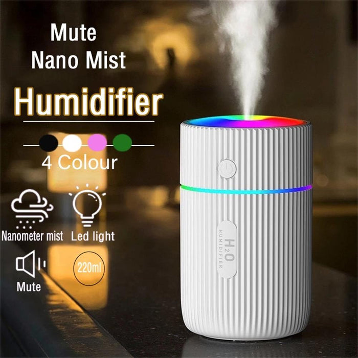 Rainbow Gradient Led Light Humidifier - HANBUN