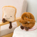 Children's Toasted Croissant Baguettes Stuffed Dolls - HANBUN