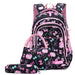 3pcs/Set Bow Print Girls School Bags - HANBUN