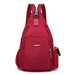 Backpack Printed Shoulder Bag Crossbody Bag Female Backpack - HANBUN