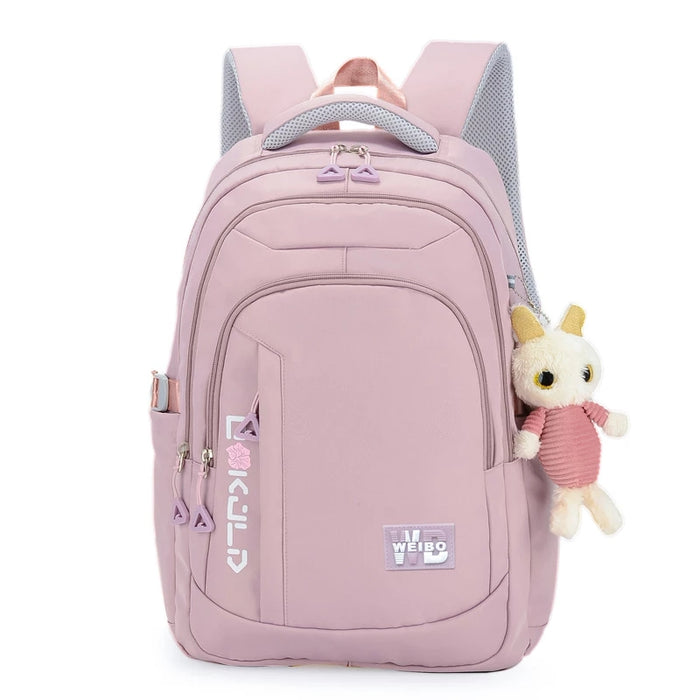 Large Schoolbag Cute Student Backpack - HANBUN
