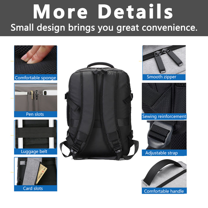 Backpack Men's Brand Computer Bag Waterproof - HANBUN