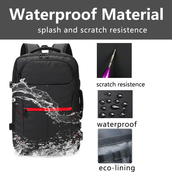 Backpack Men's Brand Computer Bag Waterproof - HANBUN