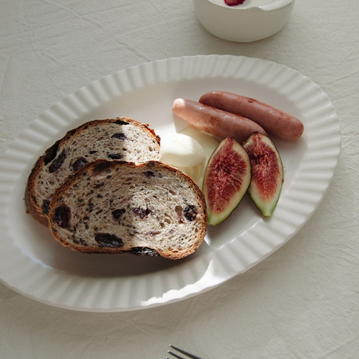 Beige Breakfast Plate - HANBUN