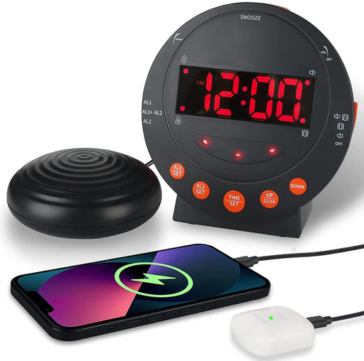 Nordic Vibrating Digital Alarm Clock - HANBUN