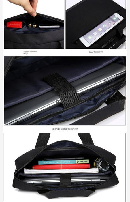Computer Bag Briefcase Men's Wallet - HANBUN