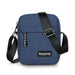 Nylon Shoulder Solid Color Messenger Bag - HANBUN