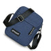 Nylon Shoulder Solid Color Messenger Bag - HANBUN