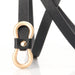 Non-Porous Pu Decorative Thin Belt - HANBUN