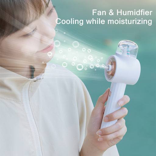 Outdoor Portable Handheld Water Cooling Mist Fan - HANBUN