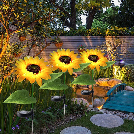 Outdoor Solar Sunflowers Lights - HANBUN