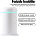 Air Humidifier With Coloured Night Light - HANBUN
