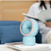 Super Mute Fan 4 Blades Cooler Cooling USB Rechargeable - HANBUN