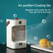 Negative Ion Purifier Portable Water Mist Spray - HANBUN