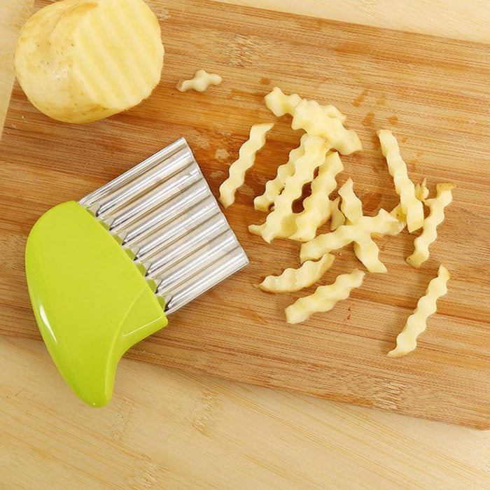 Wave Knife Cutting Potato Chips Machine Chopping Machine - HANBUN