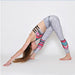 Print Women Retro Style Yoga Pants - HANBUN
